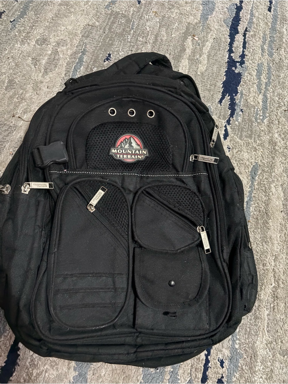 Black Men's Backpack - Everyday Commuter Pack